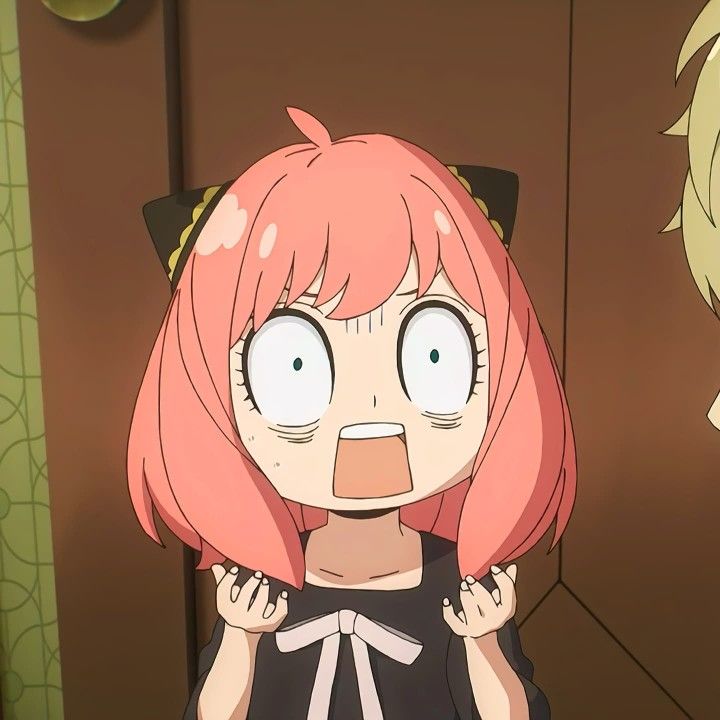 Gambar Anime Anya, Jenis Gambar Anya yang Sering Dicari Contohnya Ekspresi terkejut dengan mata melotot