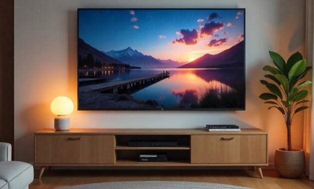 Gambar 2. Ukuran TV 43 inch dalam cm, mm, dan inci