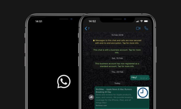 Gambar 3. Wallpaper WA gelap