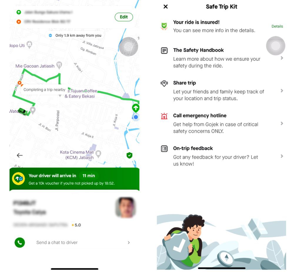 Cara Cek Alamat Saya Sekarang, Gunakan Fitur "Bagikan Lokasi" di Gojek/Grab