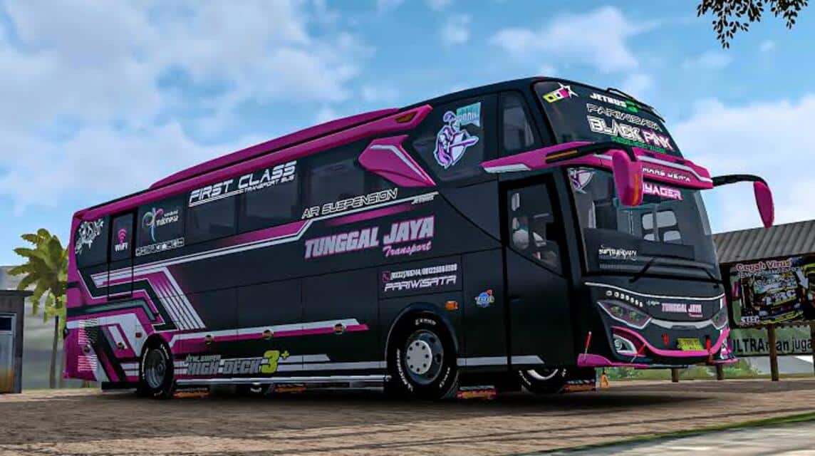 Livery Bussid Tunggal Jaya, Livery Bussid Tunggal Jaya