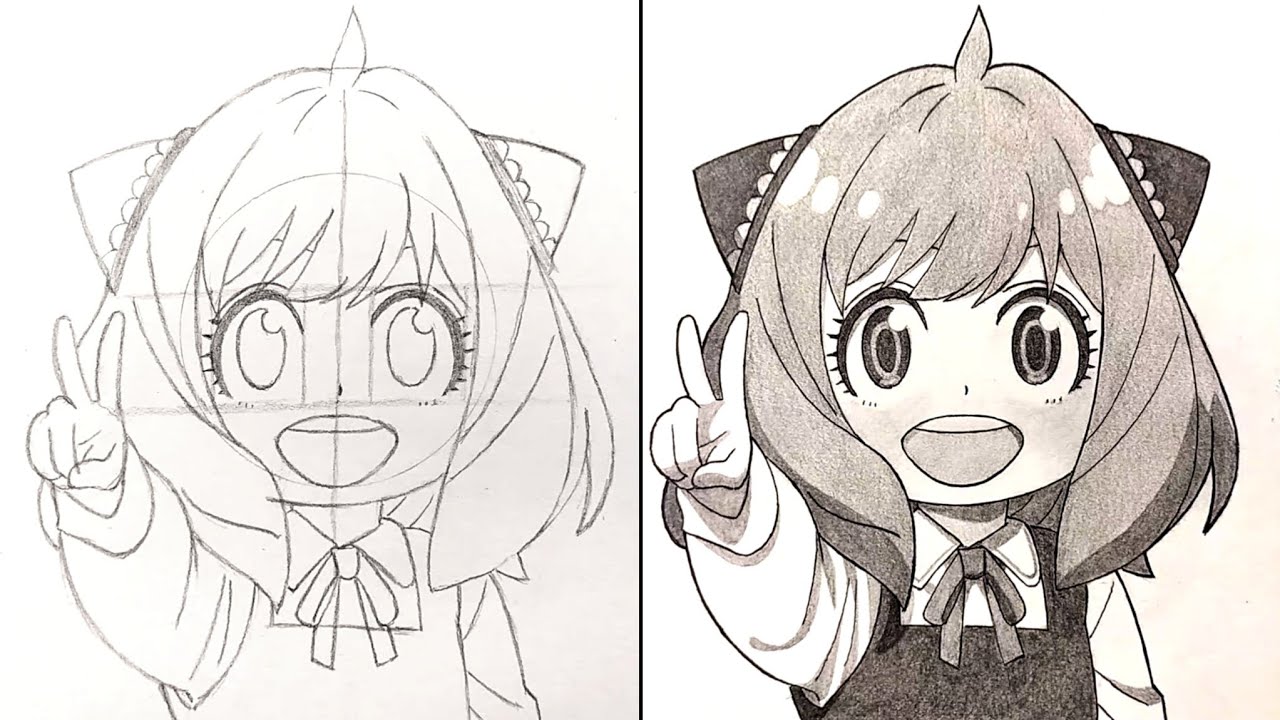 Gambar Anime Anya, Manfaat Belajar Gambar dari Karakter Anime Kayak Anya