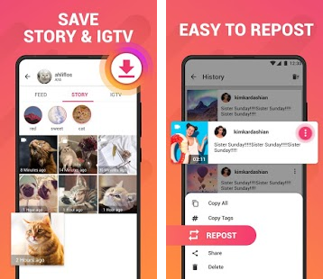 Cara Download dan Menyimpan Story IG dengan Musik Lewat Cara Download dan Menyimpan Story IG dengan Musik, Aplikasi contohnya Story Saver for Instagram