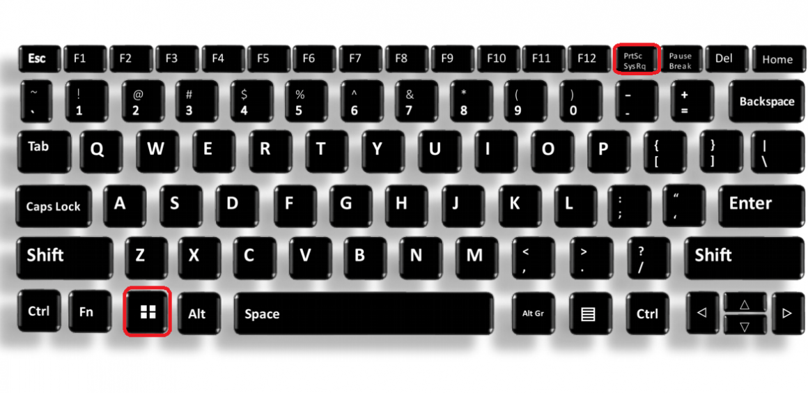Cara SS Laptop Acer, Metode Cara SS Laptop Acer Contohnya Menggunakan Shortcut Windows + PrtSc