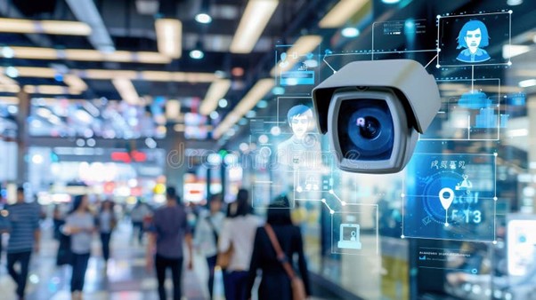 Gambar 1. AI CCTV analisis wajah real-time