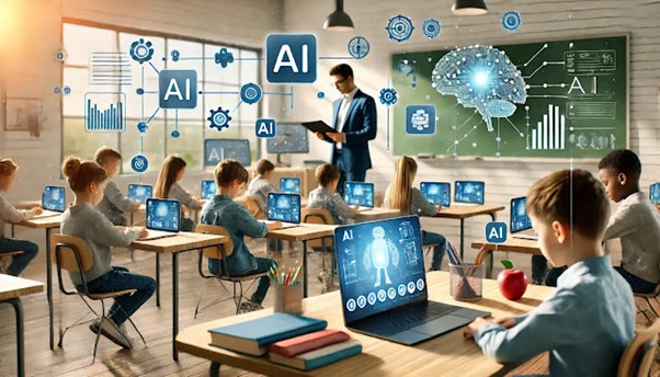 Gambar 1. Teknologi AI di sekolah dasar