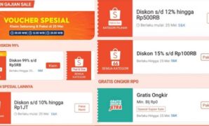 Gambar 1. Cara dapat voucher shopee mall