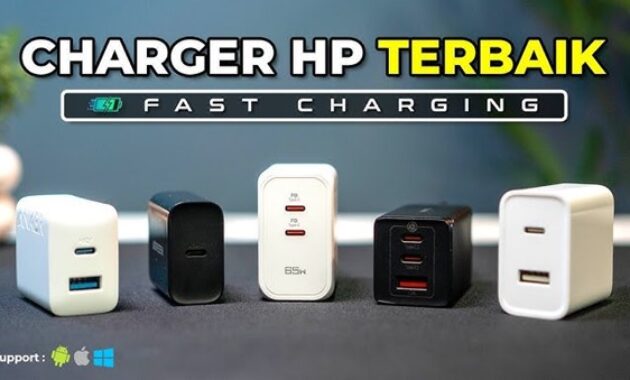 Gambar 1. Charger fast charging terbaik 2025