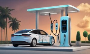 Gambar 1. EV charging station AI