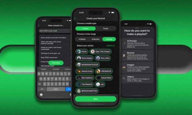 Gambar 2. Playlist AI-generated dari prompt keren