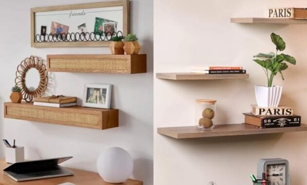 Gambar 3. Rak dinding hemat tempat