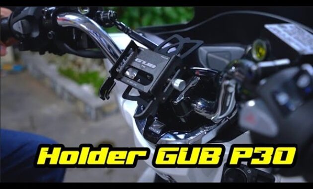 Gambar 1. Holder HP untuk motor anti jatuh