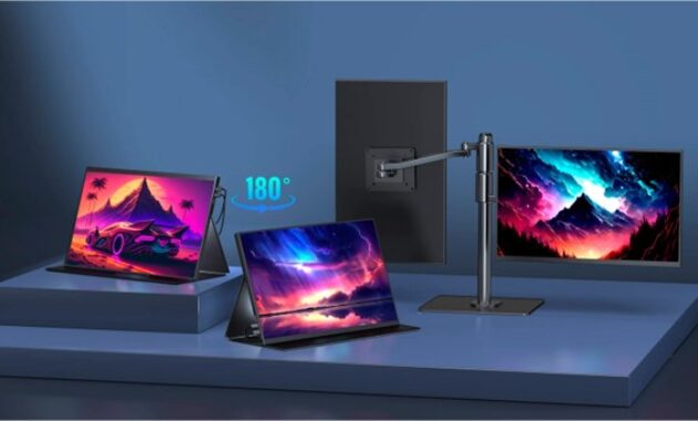 Gambar 3. Speaker built-in dan touchscreen portable