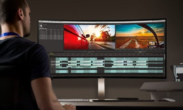 Gambar 3. Dual monitor replacement