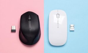 Gambar 1. Mouse wireless untuk produktivitas