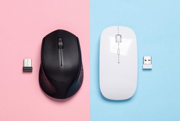 Gambar 1. Mouse wireless untuk produktivitas