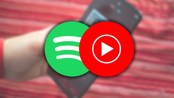 Gambar 1. Perbandingan spotify dan youtube music