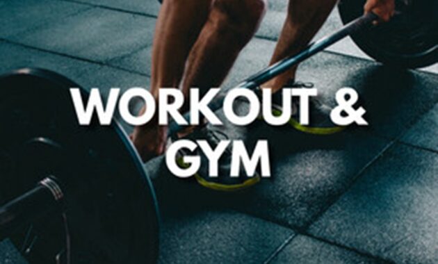 Gambar 3. Playlist workout spotify