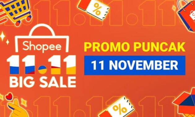 Gambar 2. Shopee 11.11, tanggal cantik diskon gede