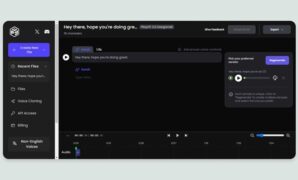 Software AI voice generator_1 Gambar 1. Software AI voice generator