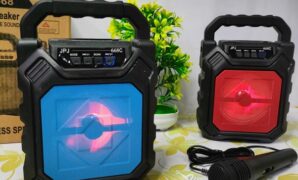Gambar 1. Speaker karaoke mini di rumah