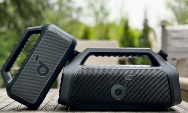 Gambar 2. Speaker anti debut dan tahan banting