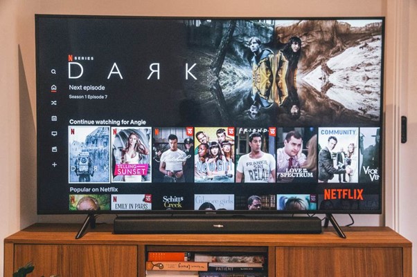 Gambar 1. TV pintar untuk netflix