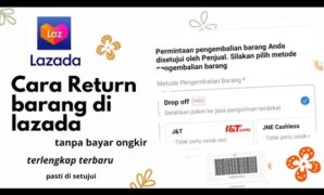 Gambar 1. Tutorial refund barang di lazada