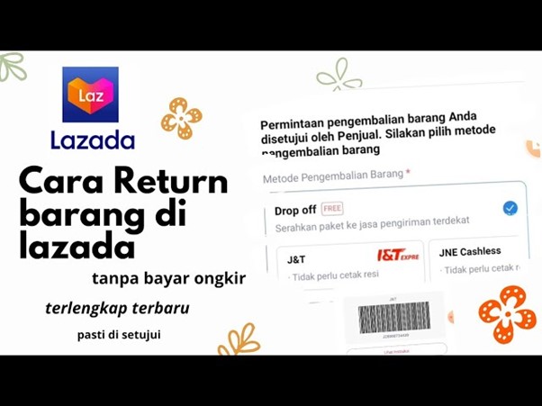 Gambar 1. Tutorial refund barang di lazada