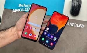 HP Samsung AMOLED layar besar_1 Gambar 1. HP Samsung AMOLED layar besar