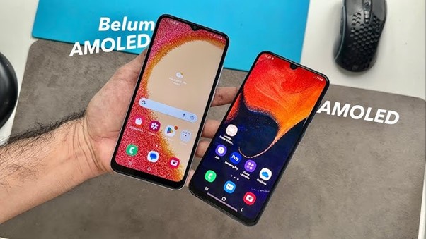 Gambar 1. HP Samsung AMOLED layar besar