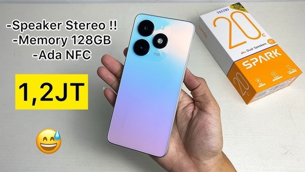 Gambar 1. HP Tecno RAM besar murah
