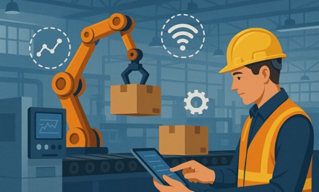 Gambar 1. IoT untuk efisiensi perusahaan