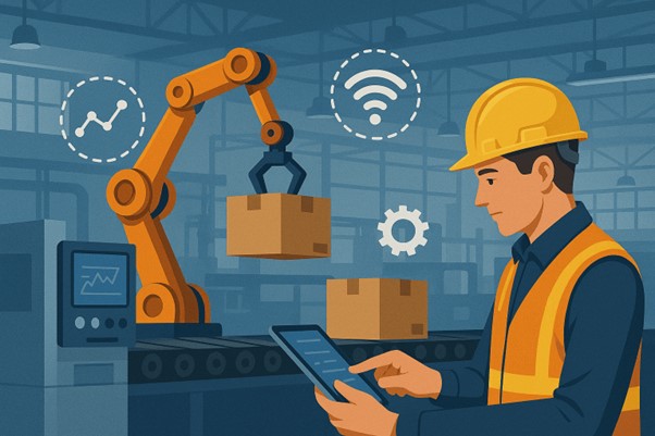 Gambar 1. IoT untuk efisiensi perusahaan