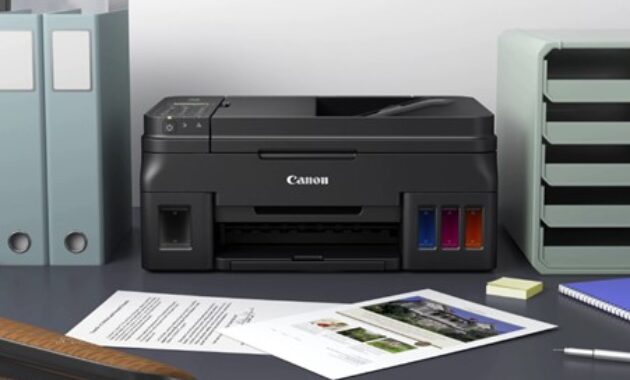 Gambar 2. Kualitas cetak tajam canon