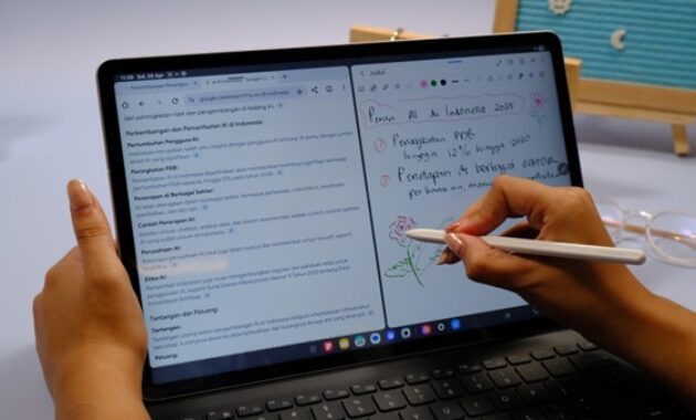 Gambar 3. Mode baca nyaman