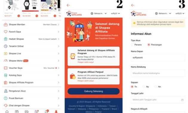 Gambar 1. Cara cuan dari affiliate shopee