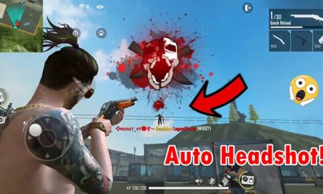 Gambar 2. Trik aim FF