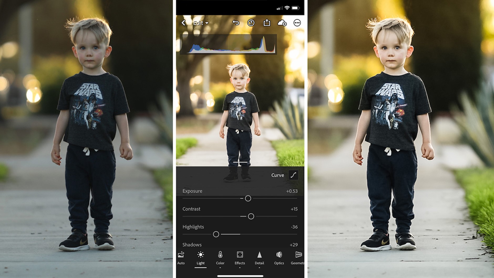 Gambar 1. Trik bikin preset lightroom gratis