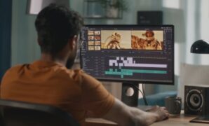 Gambar 1. AI auto video editor dengan efek sinematik