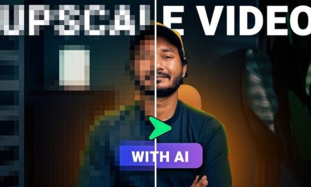 Gambar 1. AI video enhancer gratis kualitas HD