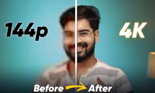 Gambar 2. Pertarungan Melawan Noise dan Blur dengan Noise Reduction AI