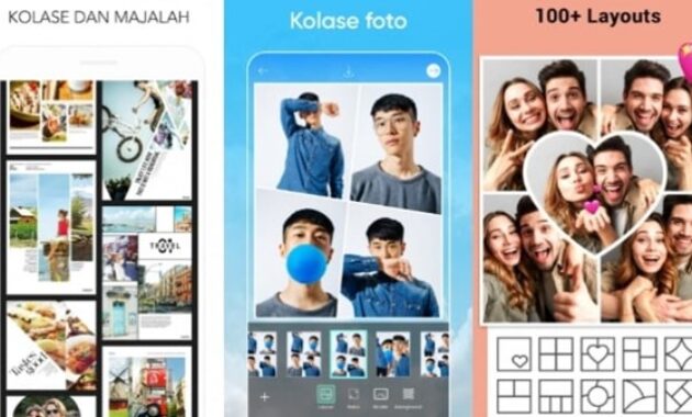 Gambar 2. Aplikasi kolase foto gratis