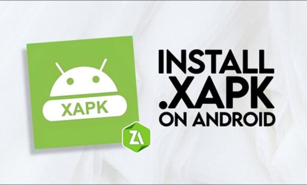 Gambar 1. Cara install XAPK