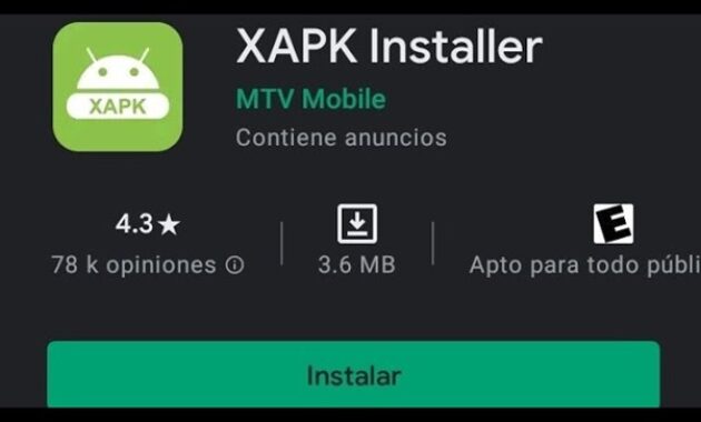 Gambar 3. Mengunduh XAPK installer android