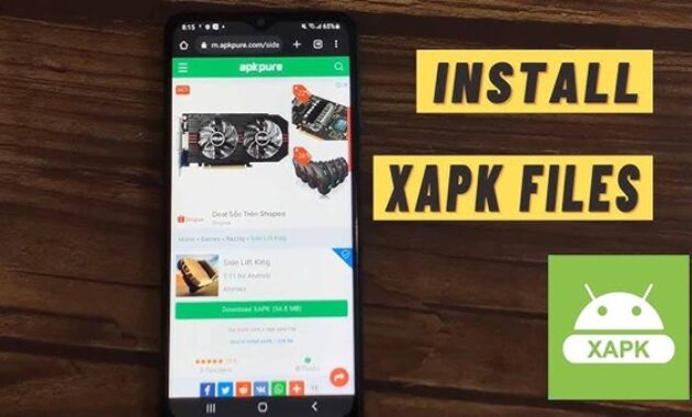 Gambar 7. Solusi gagal install XAPK (opsional)