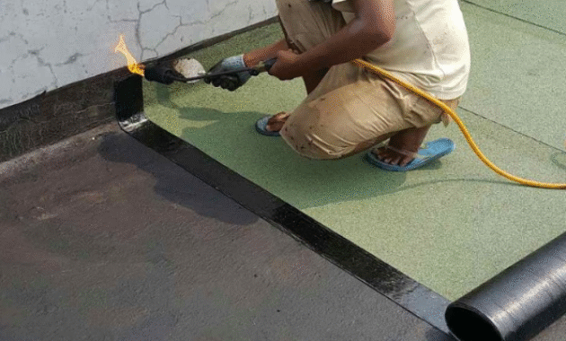 Memasang Membran Bakar