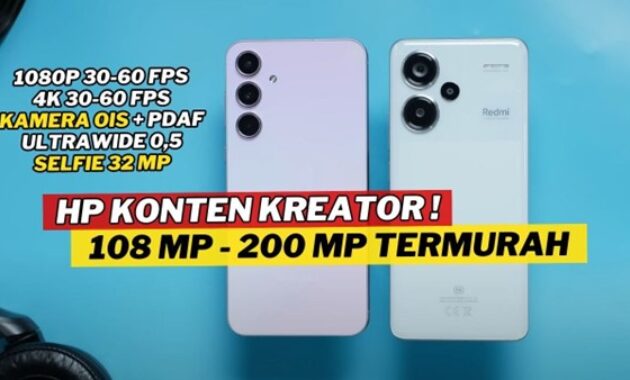 Gambar 1. Perbandingan kualitas kamera 200MP vs 108MP