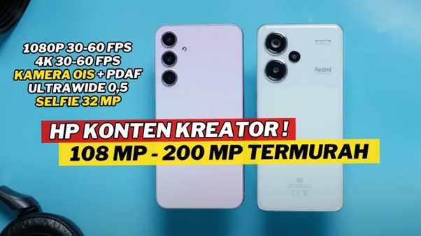 Gambar 1. Perbandingan kualitas kamera 200MP vs 108MP