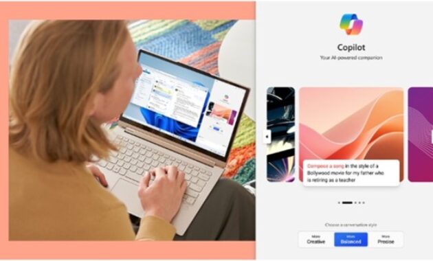Perbandingan Laptop AI Copilot vs Windows 11 Pro: Mengapa Teknologi Copilot Generasi Lanjut Mengubah Semua Aturan Main! 2 Gambar 2. Desain Antarmuka Baru Windows dan Update Sistem Operasi Microsoft